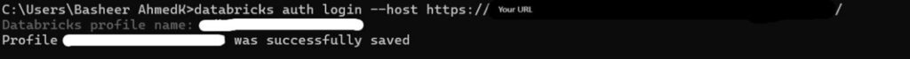 databricks auth -